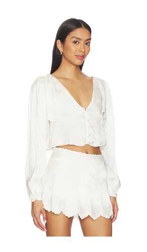 Locked Hearts Top en . Taille XS. Also en S, M, L, XL - For Love & Lemons - Modalova