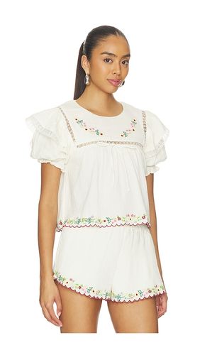 Leah Cotton Top en . Taille XS. Also en S, M, L, XL - For Love & Lemons - Modalova