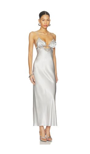 ROBE NUISETTE À DÉCOUPES ET BRODERIE LYS MÉTALLISÉE en . Taille S. Also en M - fleur du mal - Modalova