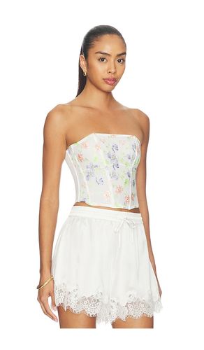 Elar Embroidery Corset Top en . Taille L. Also en M, S, XS - fleur du mal - Modalova