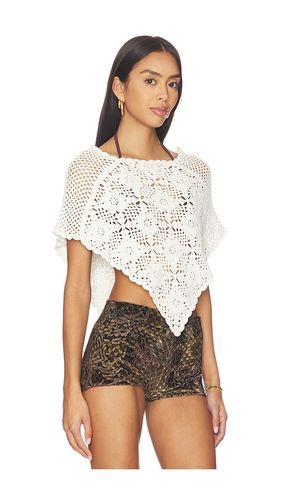 Sophie Crochet Poncho en . Taille L/XL. Also en - Frankies Bikinis - Modalova
