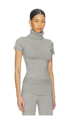 Jasmine Cloud Knit Short Sleeve Turtleneck Top en . Taille S. Also en XS - Frankies Bikinis - Modalova