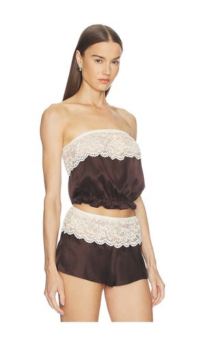 Rosie Silk Sleeveless Blouse en . Taille L. Also en M, S, XS - Frankies Bikinis - Modalova