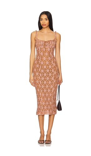 ROBE MIDI EN DENTELLE LUCINDA en . Taille S. Also en M - Free People - Modalova