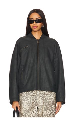 BOMBER IMITATION CUIR VINNY en . Taille L. Also en XL - Free People - Modalova