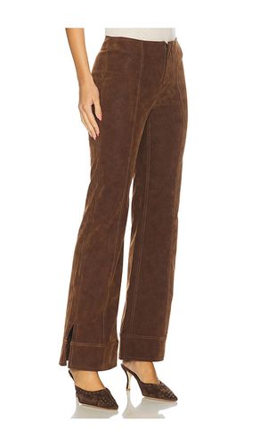 PANTALON EN DAIM GLOW UP en . Taille 2. Also en 6, 8, 10, 12 - Free People - Modalova