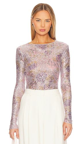 X Intimately FP Printed Gold Rush Long Sleeve In Lilac Combo in . Size XL - Free People - Modalova