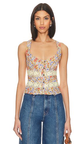 DÉBARDEUR DENTELLE ET IMPRIMÉ KIANA in . Size S, XL - Free People - Modalova