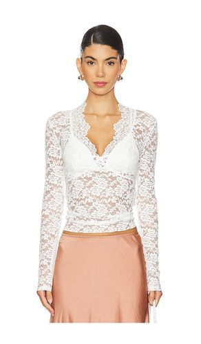 TOP EN DENTELLE MANCHES LONGUES INTIMATELY FP ALL DAY LONG en . Taille L. Also en M, S, XS - Free People - Modalova