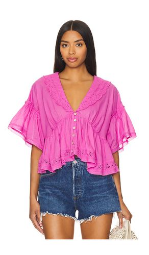 Bella Cutwork Top in . Size M, S, XS - Free People - Modalova