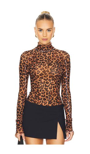 Charlie Printed Mesh Top in . Size M, S, XS - Free People - Modalova