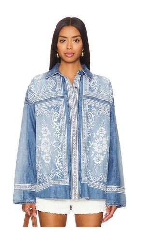 CHEMISE EN JEAN LACE EMBROIDERED in . Size S, XL, XS - Free People - Modalova