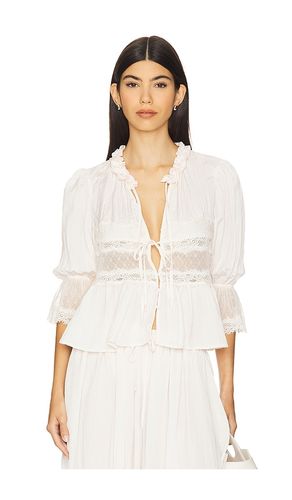 X Intimately FP Forever Young Bed Jacket In White Alyssum en . Taille S. Also en M - Free People - Modalova