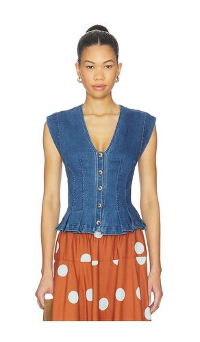 GILET EN JEAN DYLAN en . Taille XS. Also en S, M - Free People - Modalova