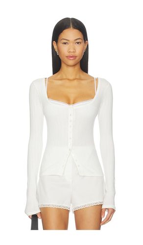 End Game Pointelle Long Sleeve en . Taille S. Also en M, L, XL - Free People - Modalova