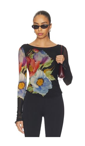Lilly Printed Long Sleeve Top en . Taille L. Also en M, S, XL, XS - Free People - Modalova