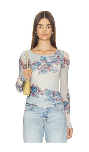 Lilly Printed Long Sleeve Top en . Taille L. Also en M, S, XL, XS - Free People - Modalova