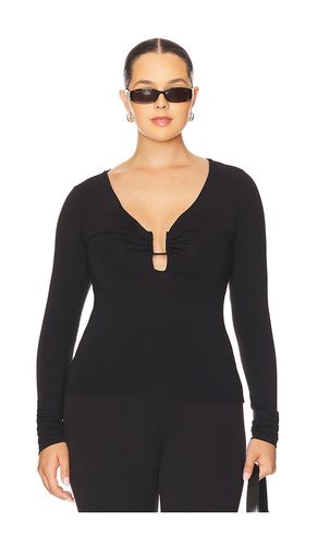 Jersey U Wire Long Sleeve Top en . Taille M. Also en XL/1X - Good American - Modalova