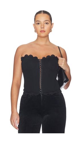Matte Jersey Lace Trim Bustier en . Taille S. Also en M - Good American - Modalova
