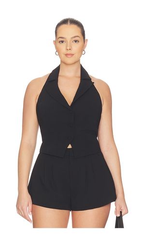 Luxe Suiting Halter Vest en . Taille S. Also en M, L, 3X, 4X, 5X - Good American - Modalova