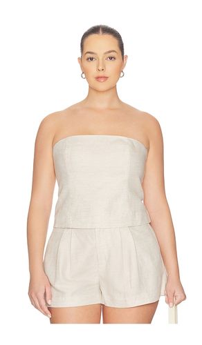 Linen Strapless Top en . Taille S. Also en M, L, XL - Good American - Modalova