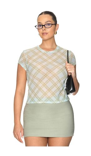 The Mesh Baby Tee en . Taille S. Also en M, L - Good American - Modalova
