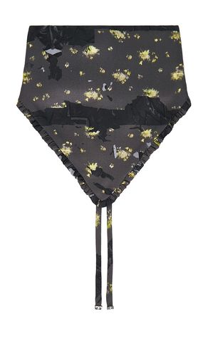 Ganni Silk Head Scarf en Black - Ganni - Modalova