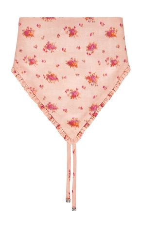 Ganni Silk Head Scarf en Pink - Ganni - Modalova