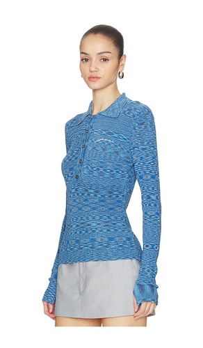Spacedyed Polo Top en . Taille M. Also en XXS - Ganni - Modalova