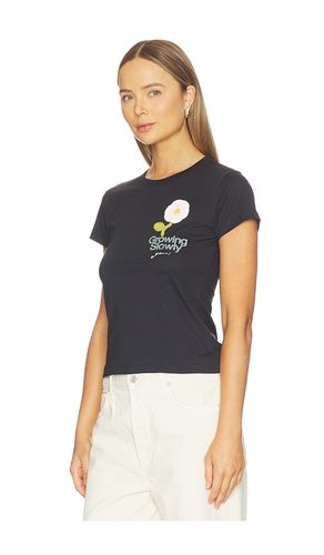 Basic Cotton Jersey Baby Fit Crochet Patch T-shirt en . Taille XS. Also en S, M, L, XL - Ganni - Modalova