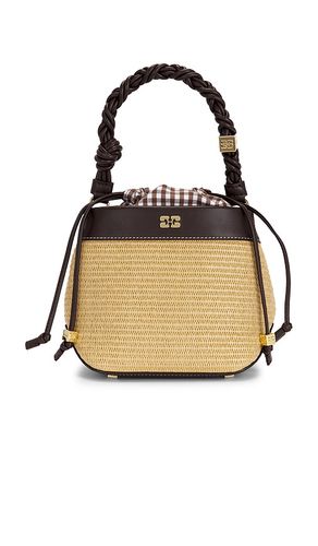 Ganni SAC SEAU BOU en Brown - Ganni - Modalova