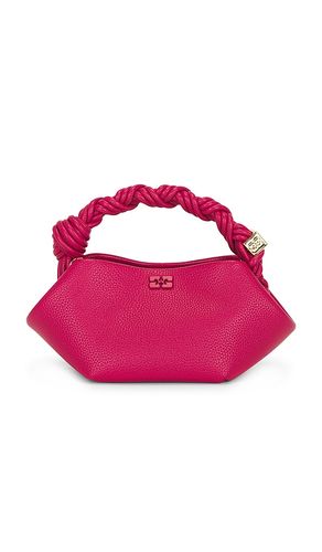 Ganni MINI-SAC GRAINED en Red - Ganni - Modalova