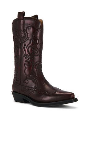 BOTTINES EMBROIDERED WESTERN en . Taille 37. Also en 40, 41 - Ganni - Modalova