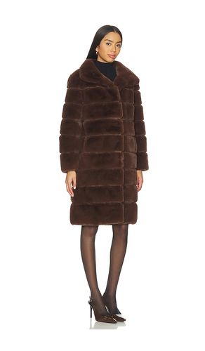 Christie Faux Fur Coat en . Taille S. Also en M, L, XL - Generation Love - Modalova