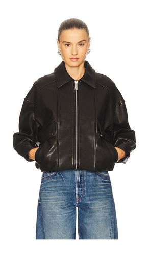 Wren Leather Bomber en . Taille S. Also en XXS, XS, M - GRLFRND - Modalova