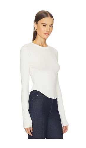 T-SHIRT SCOOP HEM LONG SLEEVE TEE en . Taille S. Also en XL - GRLFRND - Modalova