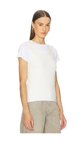 T-SHIRT LAYERED SHORT SLEEVE TEE en . Taille XS. Also en XXS, S - GRLFRND - Modalova