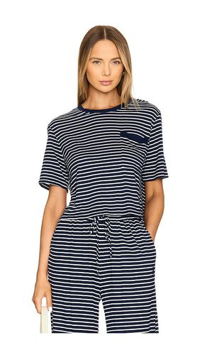 T-SHIRT CROPPED UNE POCHE STRIPE in . Size M, S, XS - MONROW - Modalova