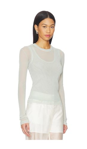 Mesh Layered Long Sleeve Top en . Taille XS. Also en S, M, L - Helmut Lang - Modalova