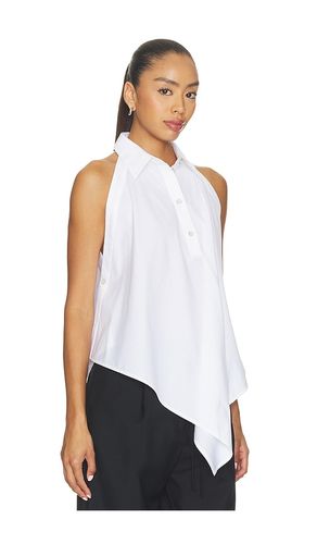 TOP IMPRIMÉ FOULARD COLLAR SCARF TOP en . Taille M. Also en S, XS - Helmut Lang - Modalova