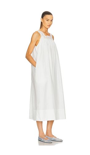 ROBE MIDI DRESS WITH LACE IN TECH POPLIN en . Taille S. Also en M, L, XL - Helsa - Modalova