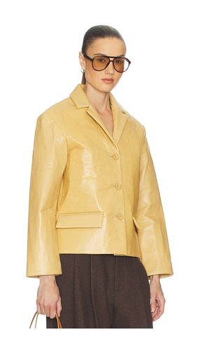 BLOUSON PUFFY LEATHER JACKET en . Taille L. Also en M, S, XL, XS, XXS - Helsa - Modalova