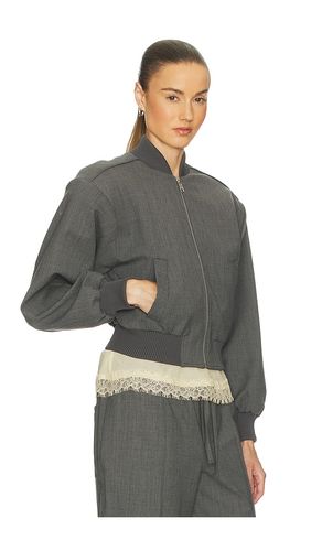 BLOUSON WOOL BLEND BOMBER en . Taille L. Also en M, S, XL, XS, XXS - Helsa - Modalova