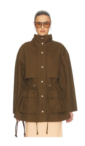 BLOUSON GARMENT WASHED UTILITY JACKET en . Taille L. Also en M, S, XL, XS, XXS - Helsa - Modalova