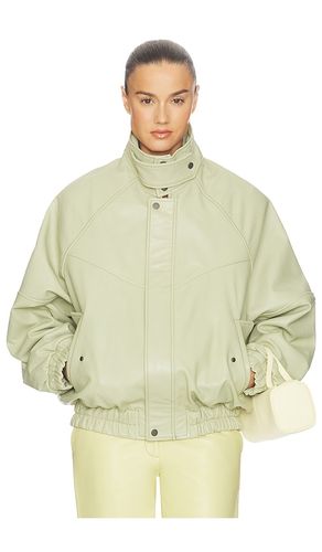The Oversized Leather Bomber en . Taille L. Also en M, S, XL, XS, XXS - Helsa - Modalova