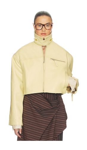 BLOUSON EN CUIR THE 90S en . Taille XS. Also en S, M, L - Helsa - Modalova