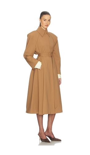 Wool Blend Midi Trench en . Taille XS. Also en XXS, S, M - Helsa - Modalova