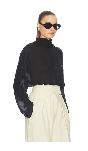 Dolman Popover Top en Cupro en . Taille L. Also en M, S, XS - Helsa - Modalova