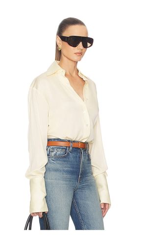 The Relaxed Silk Shirt en . Taille XXS. Also en XS, S, M, L, XL - Helsa - Modalova