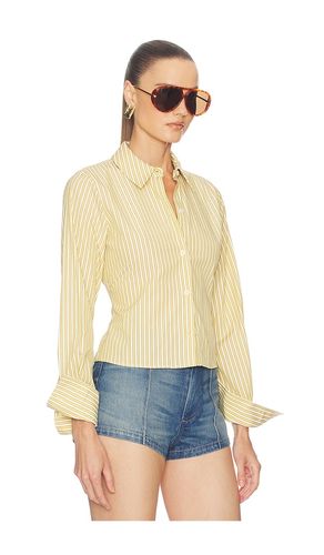 Stripe Poplin Fitted Shirt en . Taille XXS. Also en XS, S, M, XL - Helsa - Modalova